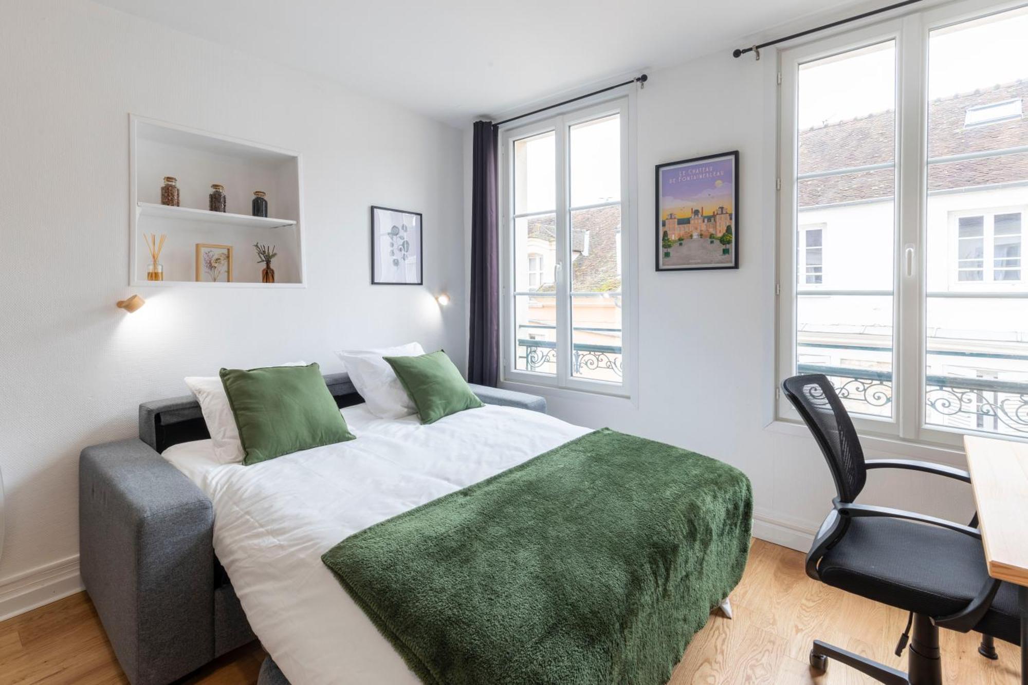 Coeur De Fontainebleau: Confort, Calme & Haut Debit Exteriör bild